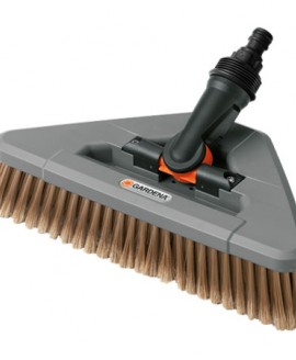 ΤΡΙΓΩΝΙΚΗ ΒΟΥΡΤΣΑ ΝΕΡΟΥ ΠΛΥΣΗΣ ΜΕ ΠΕΡΙΣΤΡΕΦΟΜΕΝΗ ΑΡΘΡΩΣΗ CLEANSYSTEM (5560-20)