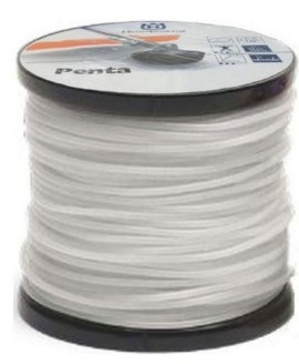 Μεσινέζα Πεντάγωνη OPTI PENTA 3.3 mm / 75 m Λευκή (5976690-30)